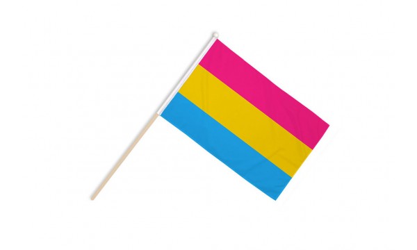 Pansexual Hand Flags